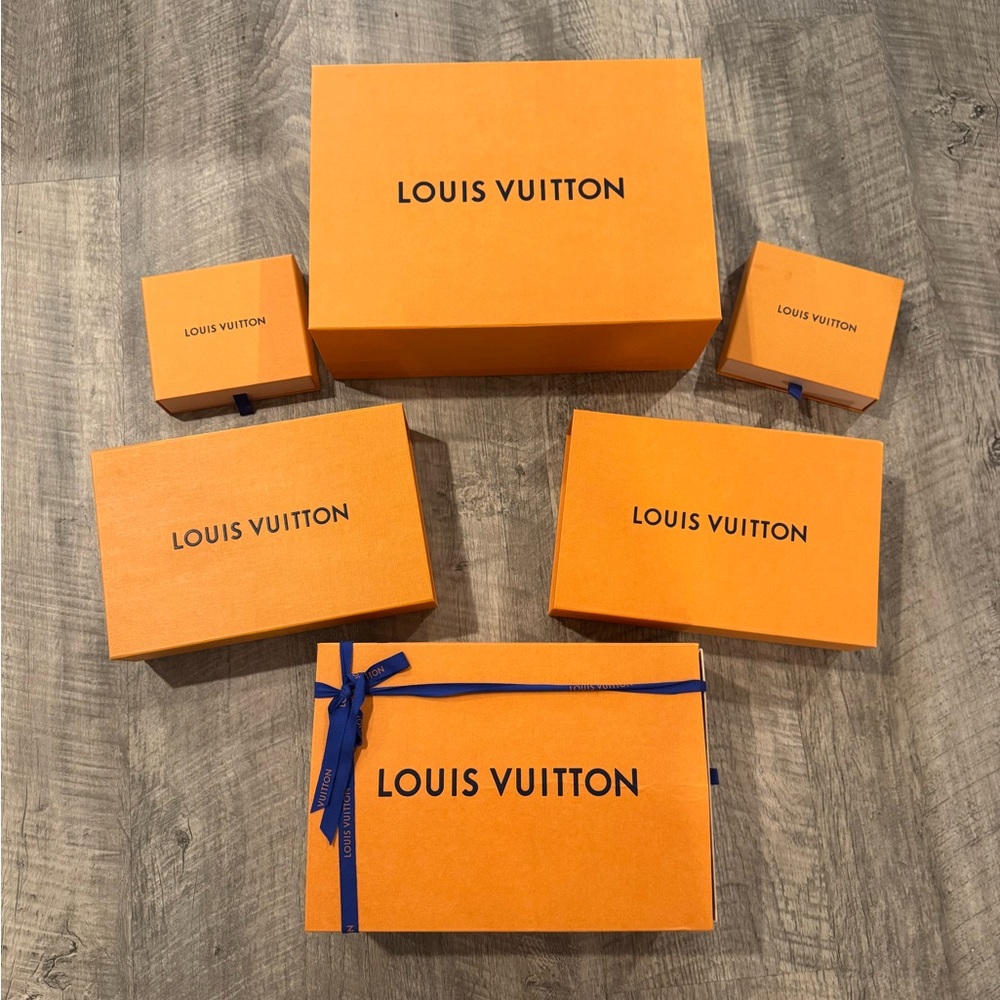 Authentic Louis Vuitton Boxes